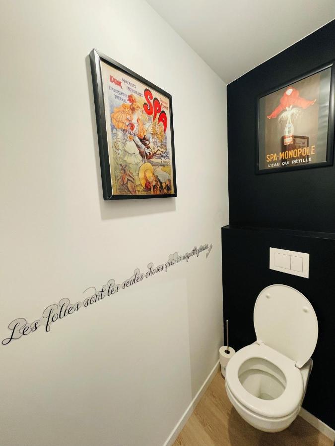 Gite "Au Fourneau" Spa Buitenkant foto